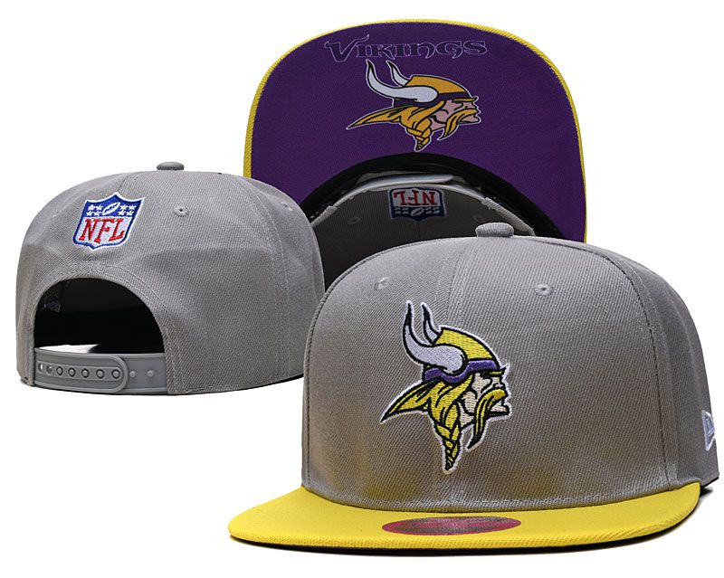 2021 NFL Minnesota Vikings Hat TX 08081->nfl hats->Sports Caps